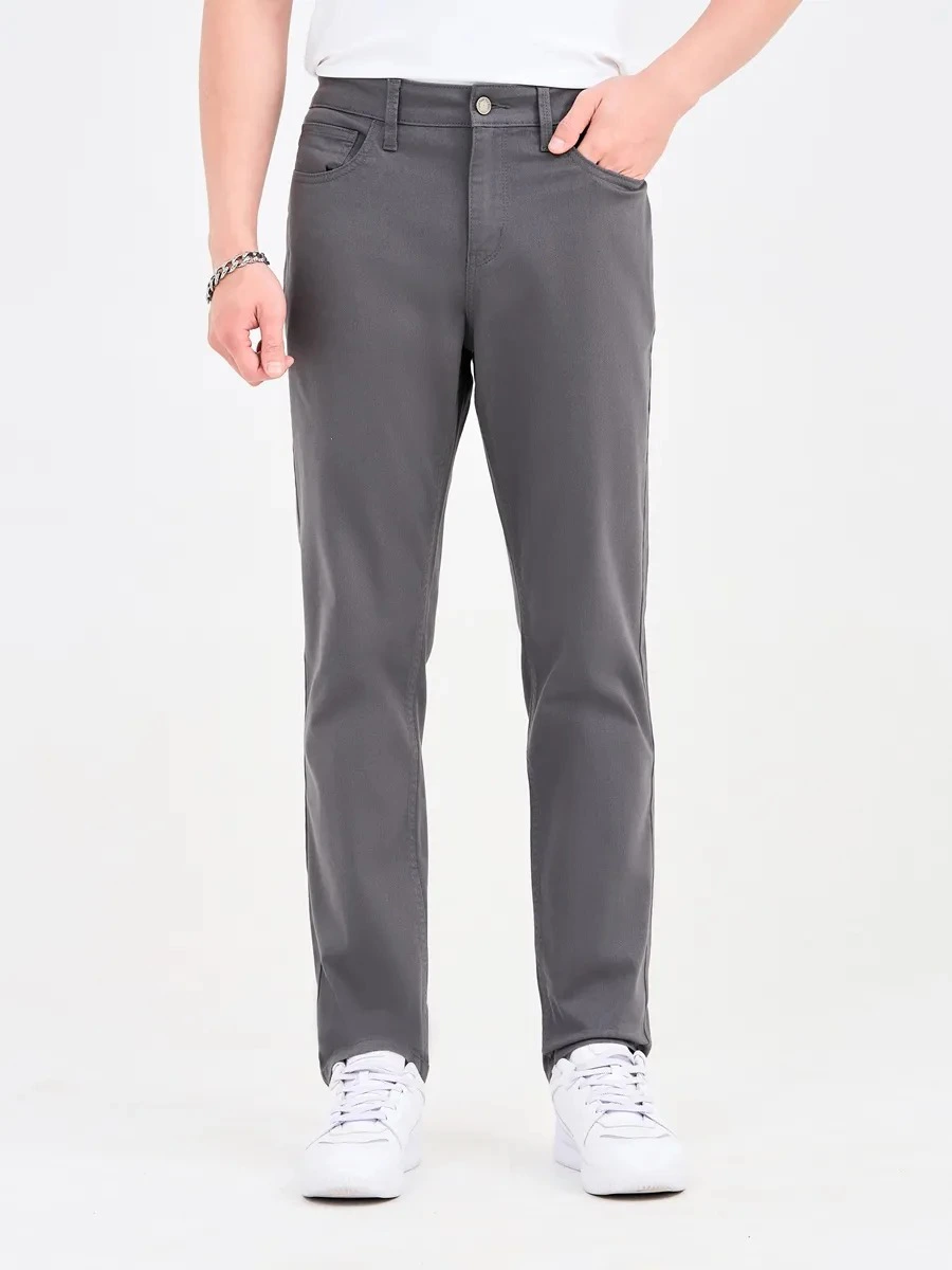 Quần Jeans Nam Slim Denim Like Cơ Bản - Ảnh 6