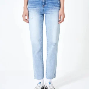 Quần Jeans Nữ Dáng Crop